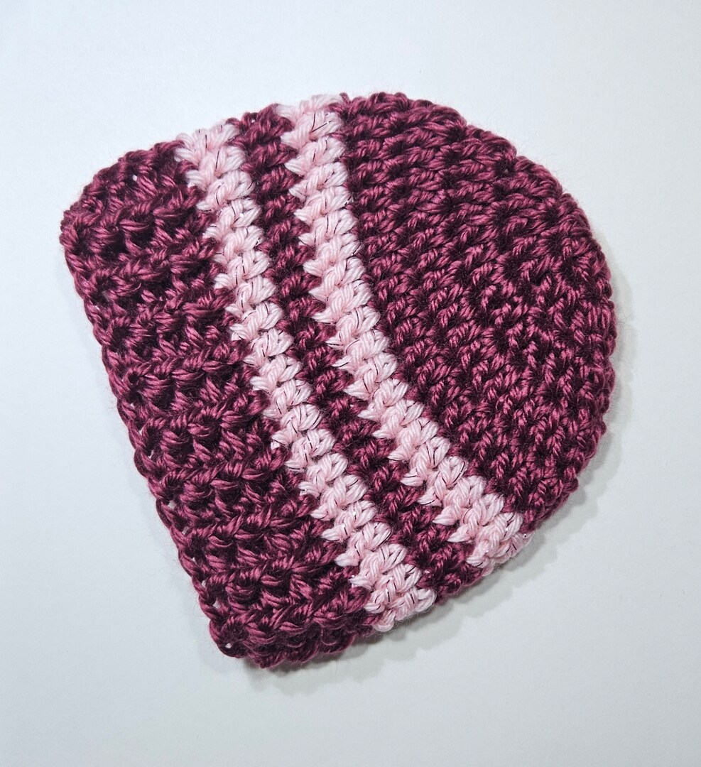 Beanie Preemie (Up to or kg), Baby Girl, Hat, Acrylic